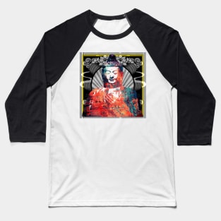 Patina Buddha Baseball T-Shirt